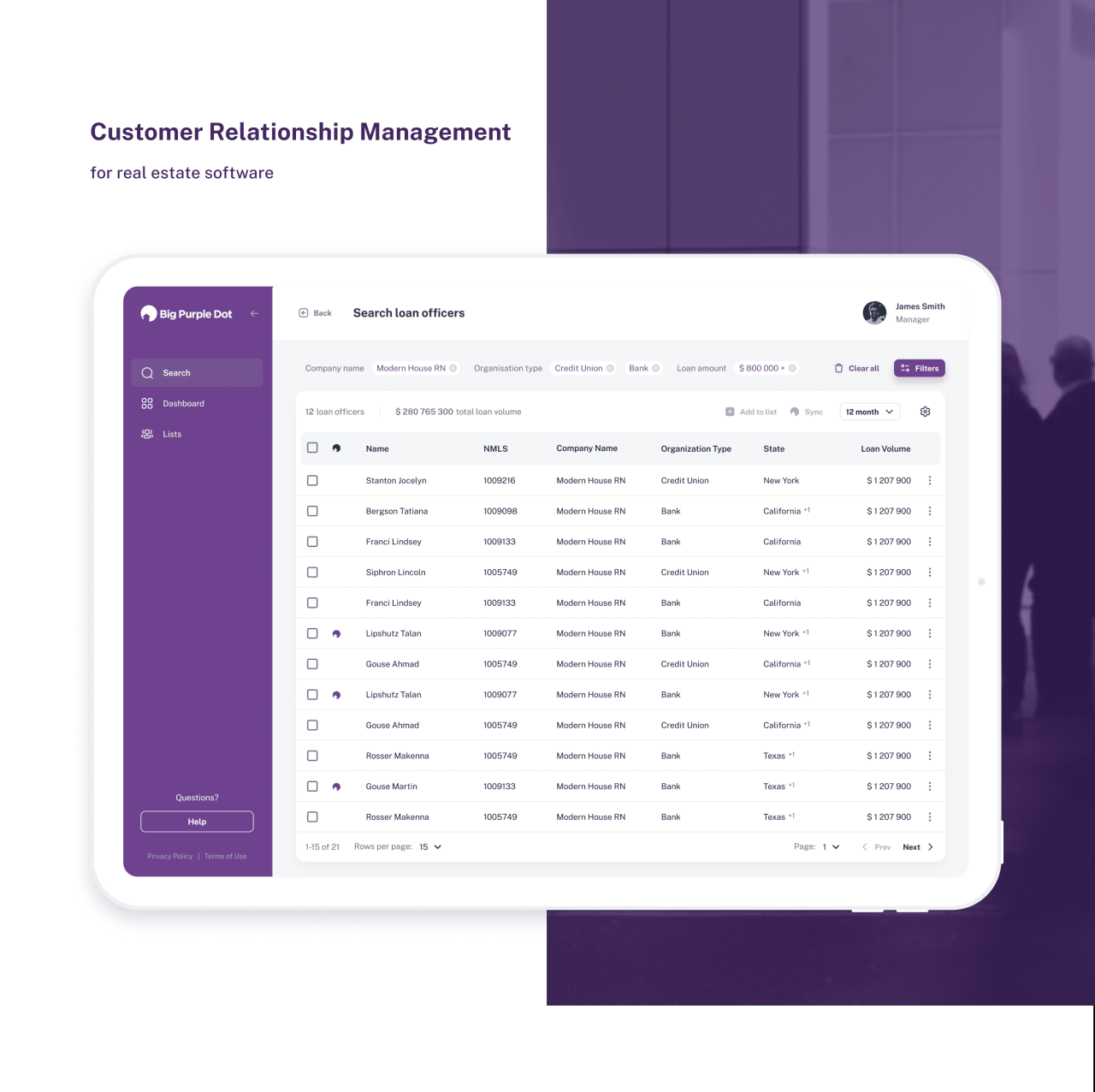 Crm software specially designed for mobile home real estate